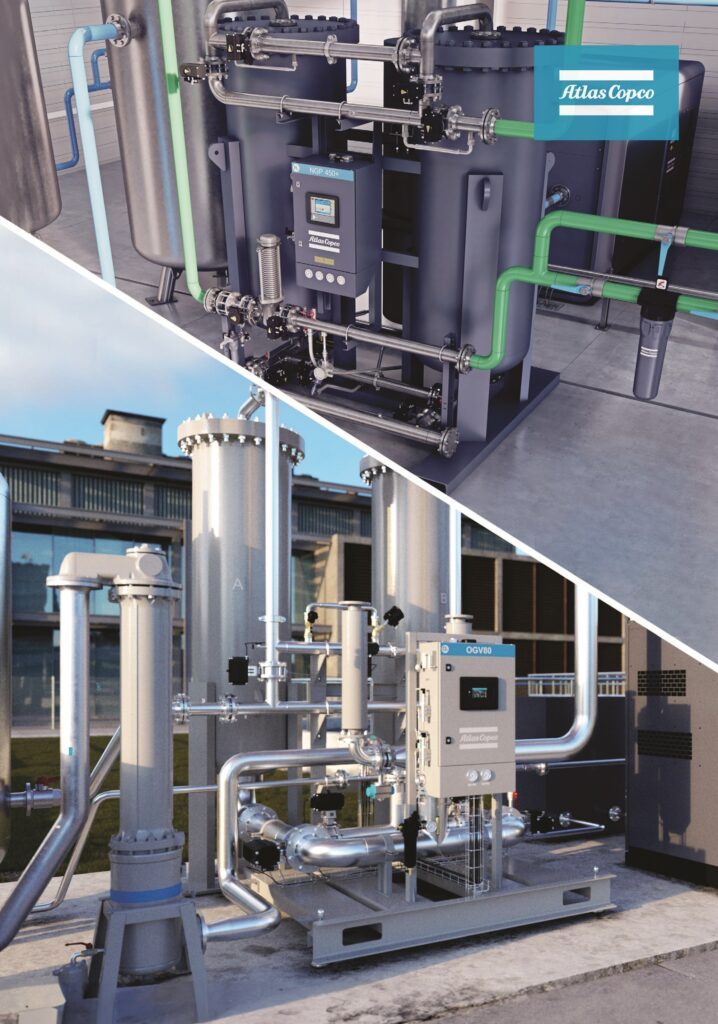 ATLAS COPCO UNVEILS THE FUTURE OF SUSTAINABLE ON-SITE GAS GENERATION ...